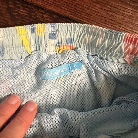 J. McLaughlin Multicolor Swim Shorts ( sailboat) - Picture 3 of 3